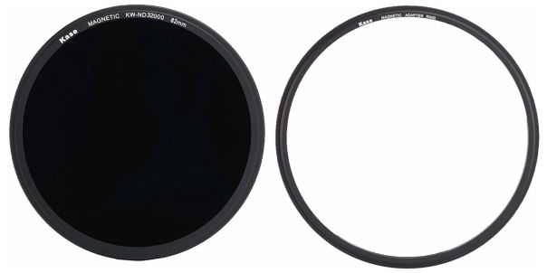 Kase Wolverine 82mm Magnetic Shockproof Tempered Optical Glass Filter Kit Includes Magnetic CPL MCUV ND64 Lens Cap /& Case 82